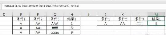 lookup函數統計