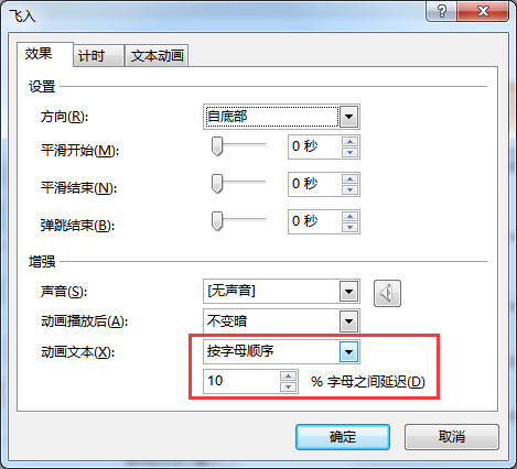 動畫選項參數(shù)